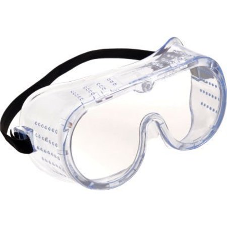 ERB SAFETY Global Industrial Safety Goggle, Direct Vent 15164